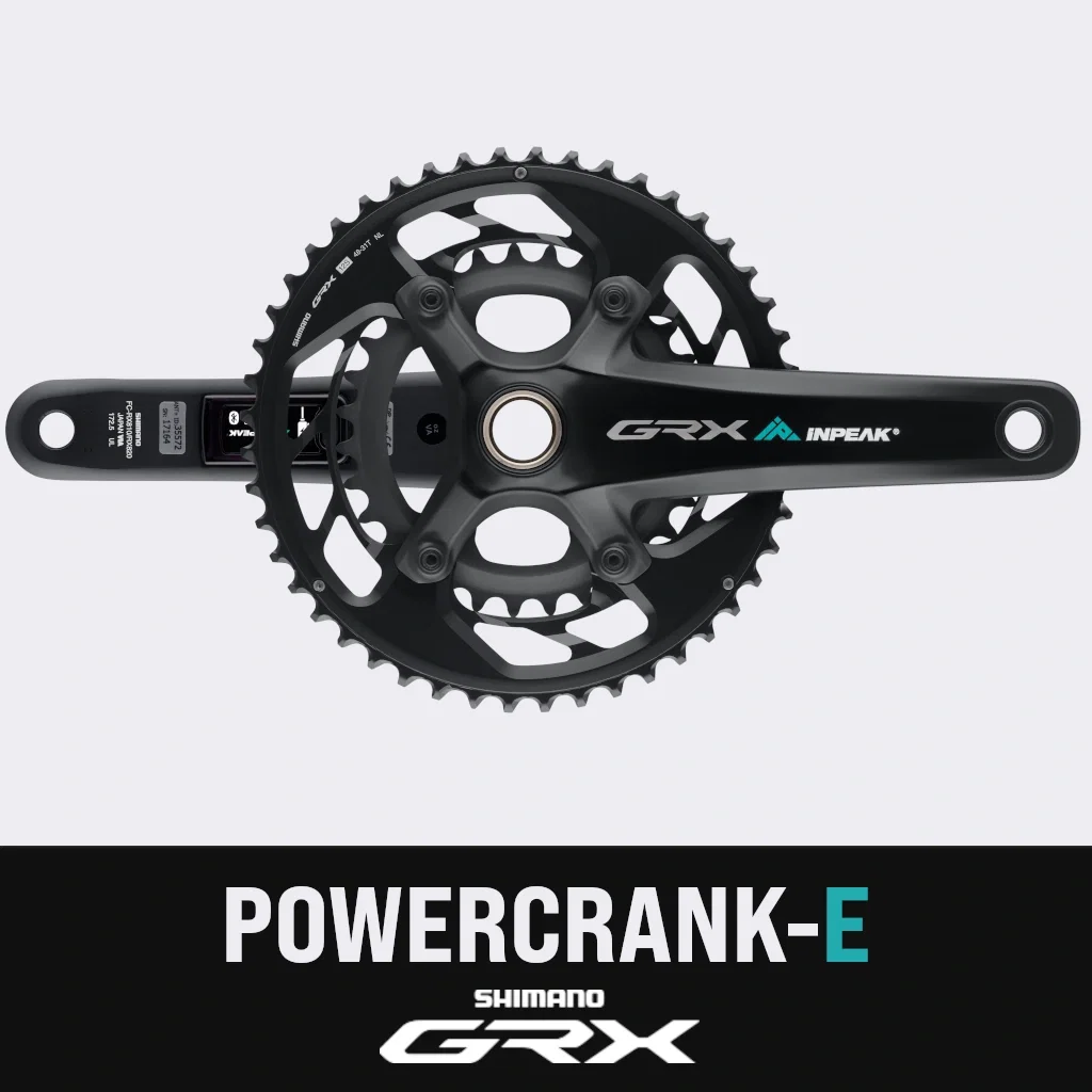 InPeak POWERCRANK-E TWIN2 Shimano GRX FC-RX820-2 - Afbeelding 3