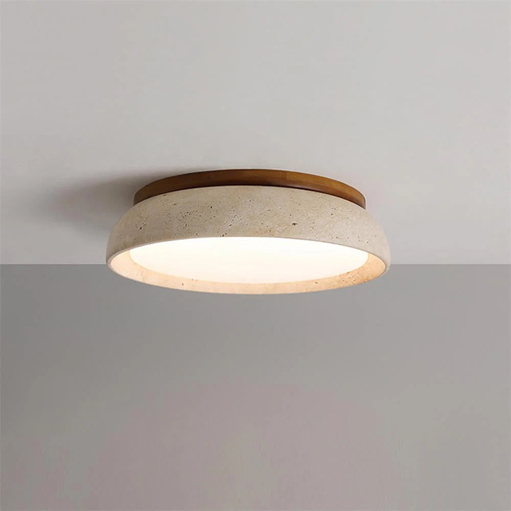 Houten LED Plafondlamp - Depiara Lumière - Afbeelding 2