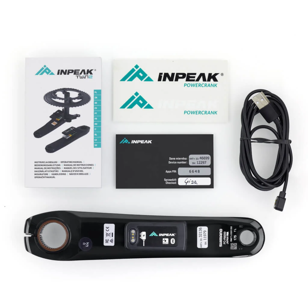 InPeak POWERCRANK-E Shimano Dura-Ace FC-R9200 - Afbeelding 4
